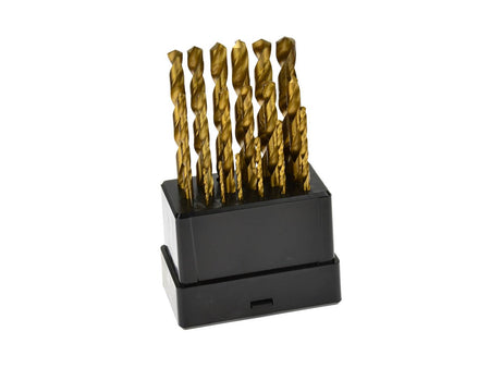 HSS-spiraalboor voor metaal DIN 338 -19 stuks 1-10mm