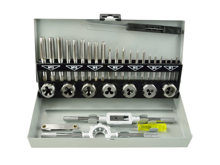 Set tappen en draadmaten M3-M12 32-delig