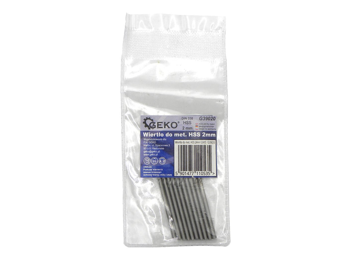 HSS-boor voor metaal 2mm