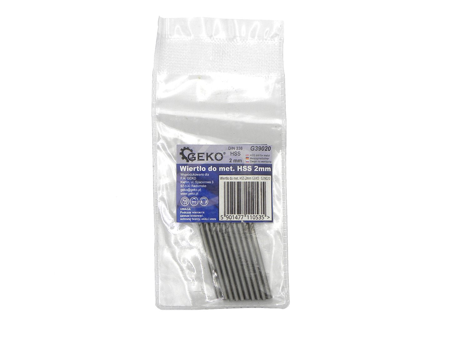 HSS-boor voor metaal 2mm