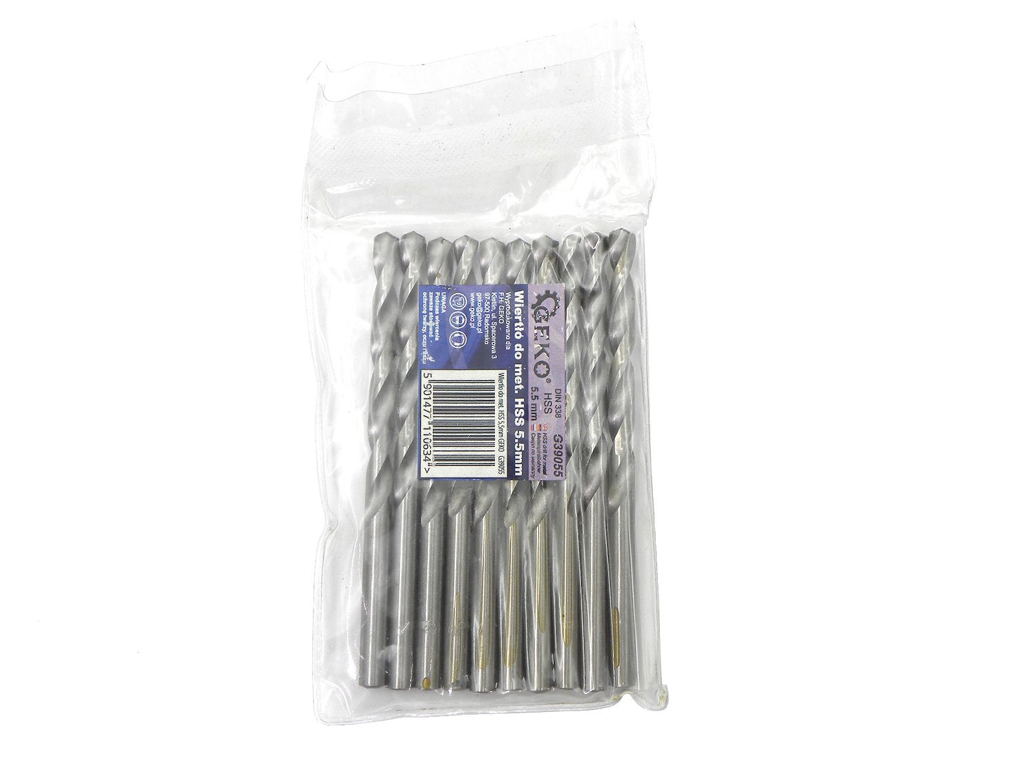 HSS-boor voor metaal 5,5 mm