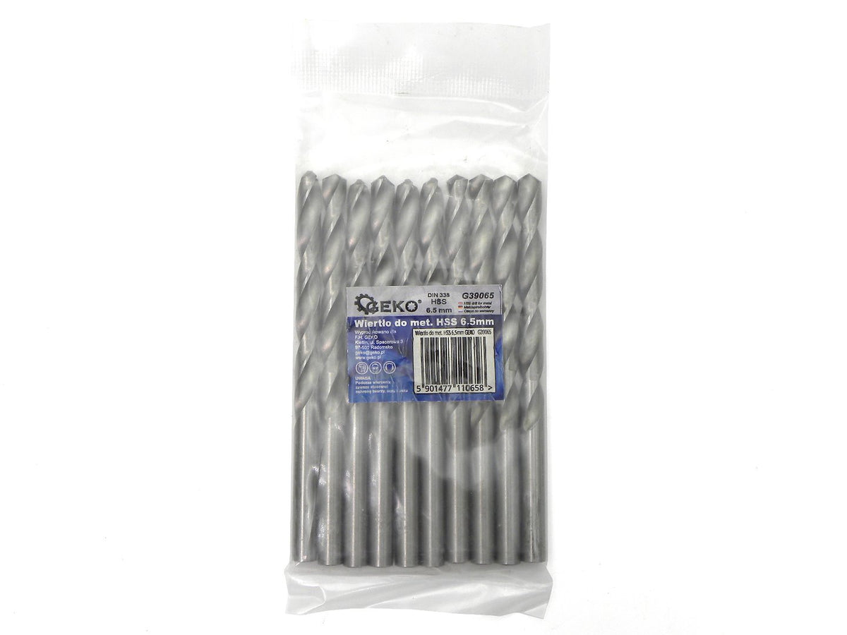 HSS-boor voor metaal 6,5 mm