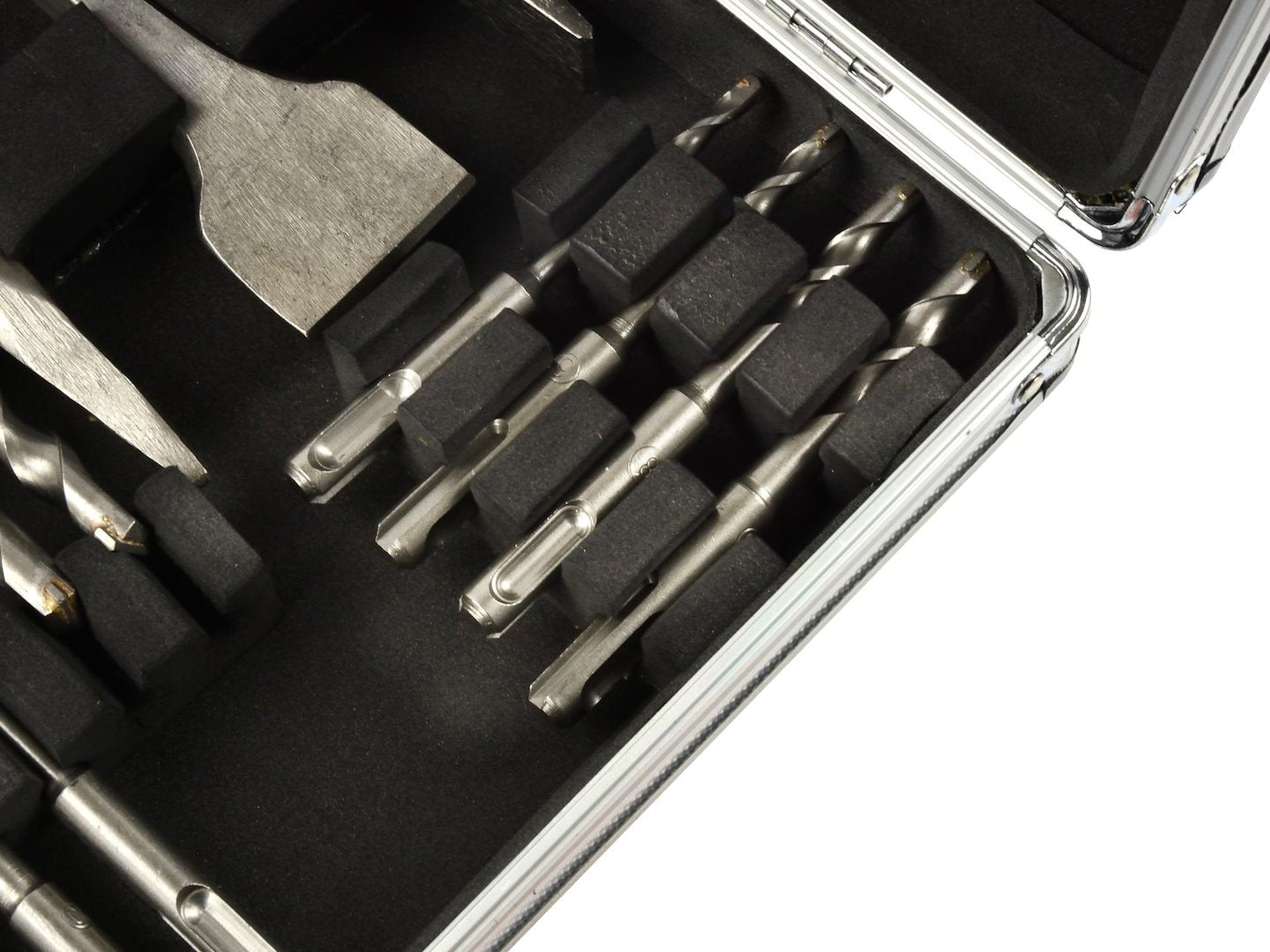 Set boren en beitels 17 stuks