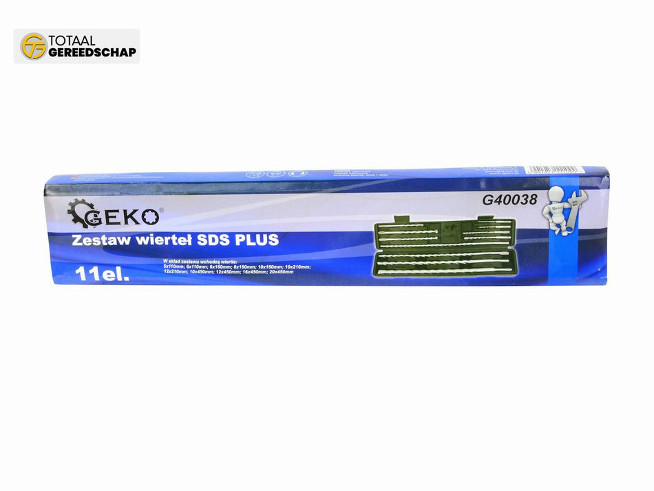 11 pcs SDS Plus Hammer Set