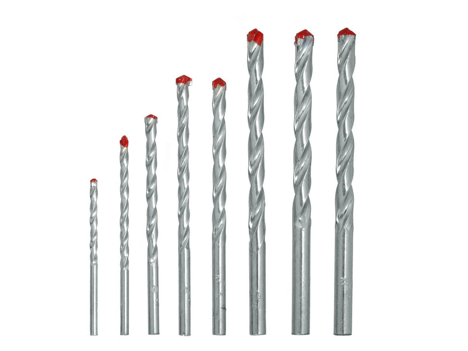 Steenboorset 3 - 10 mm 8 stuks GEKO