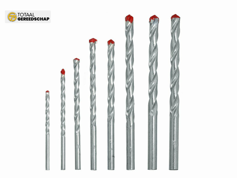 Masonry Drill Bit Set 3 - 10 mm 8pcs GEKO
