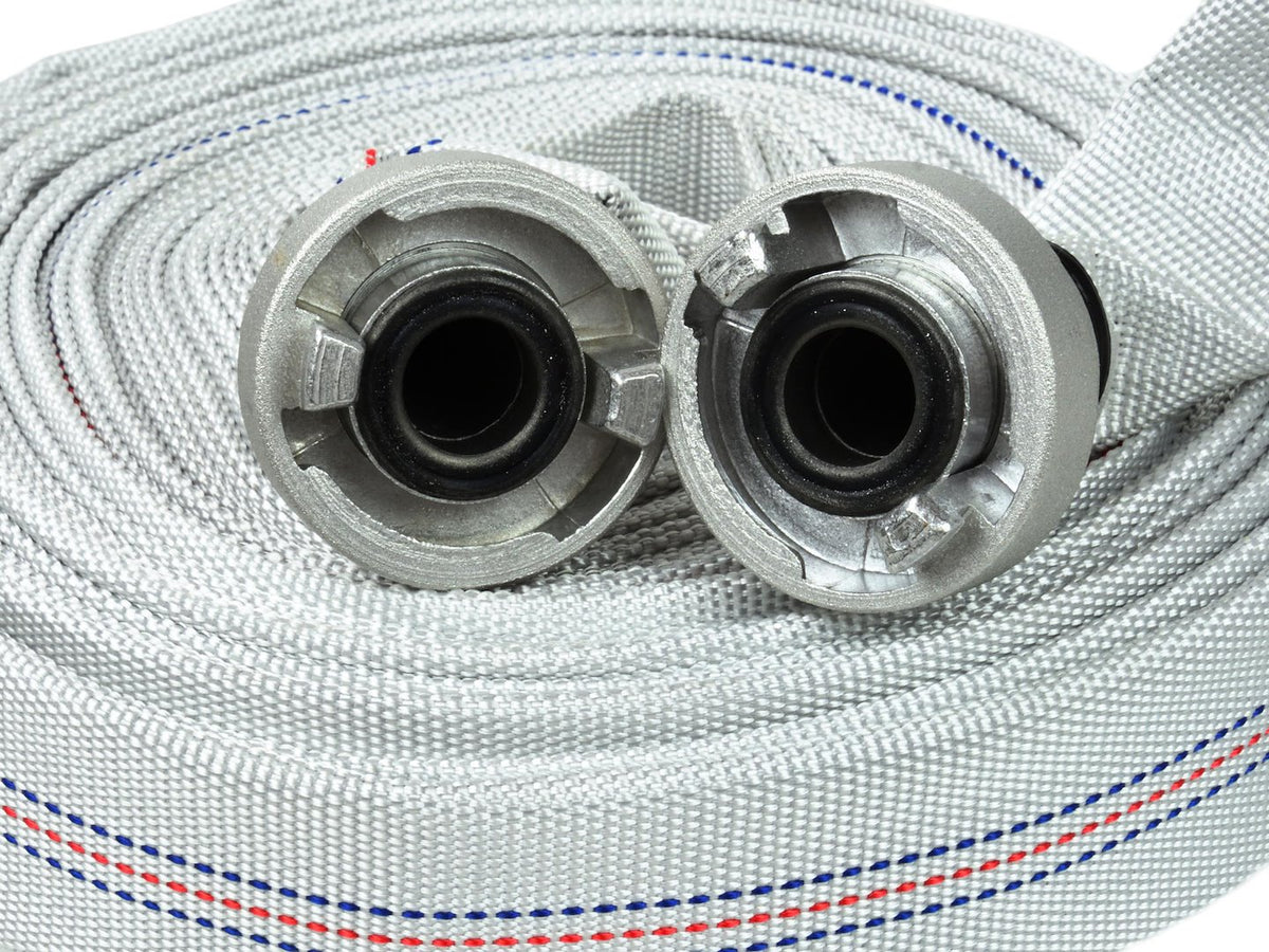 Brandweerslang 1" 20m met koppeling