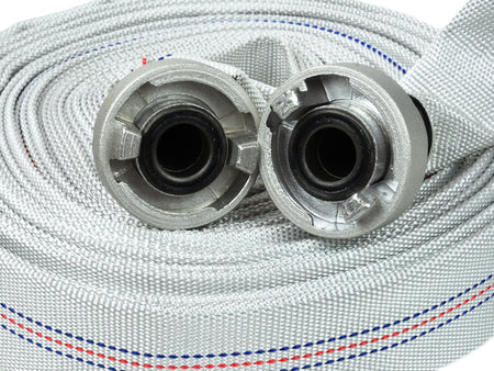 Brandweerslang 1" 20m met koppeling