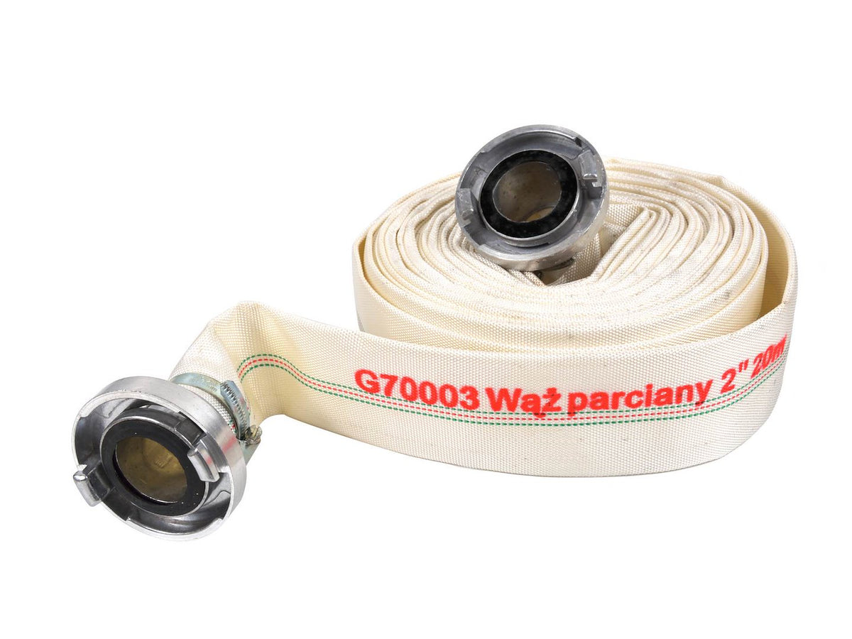 Brandweerslang 2" *20m 8bar pvc binnenslang (met koppeling)