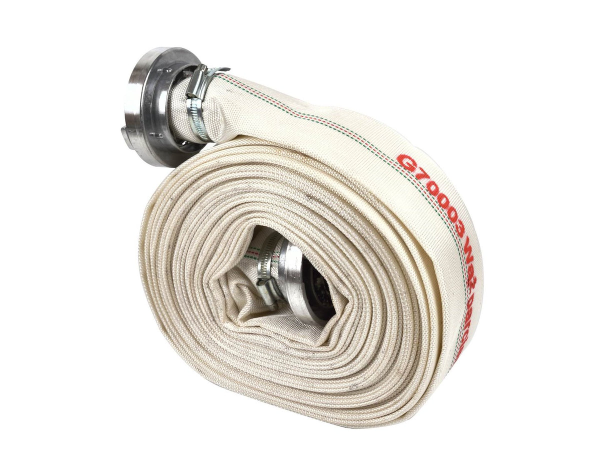 Brandweerslang 2" *20m 8bar pvc binnenslang (met koppeling)