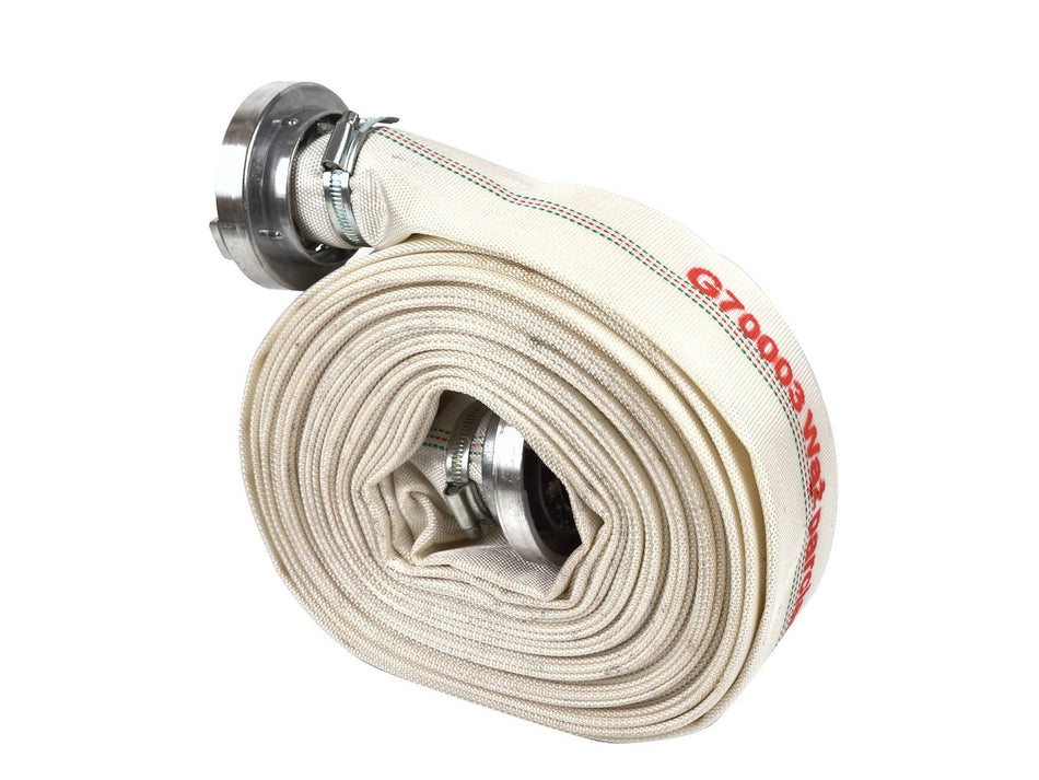 Brandweerslang 2" *20m 8bar pvc binnenslang (met koppeling)