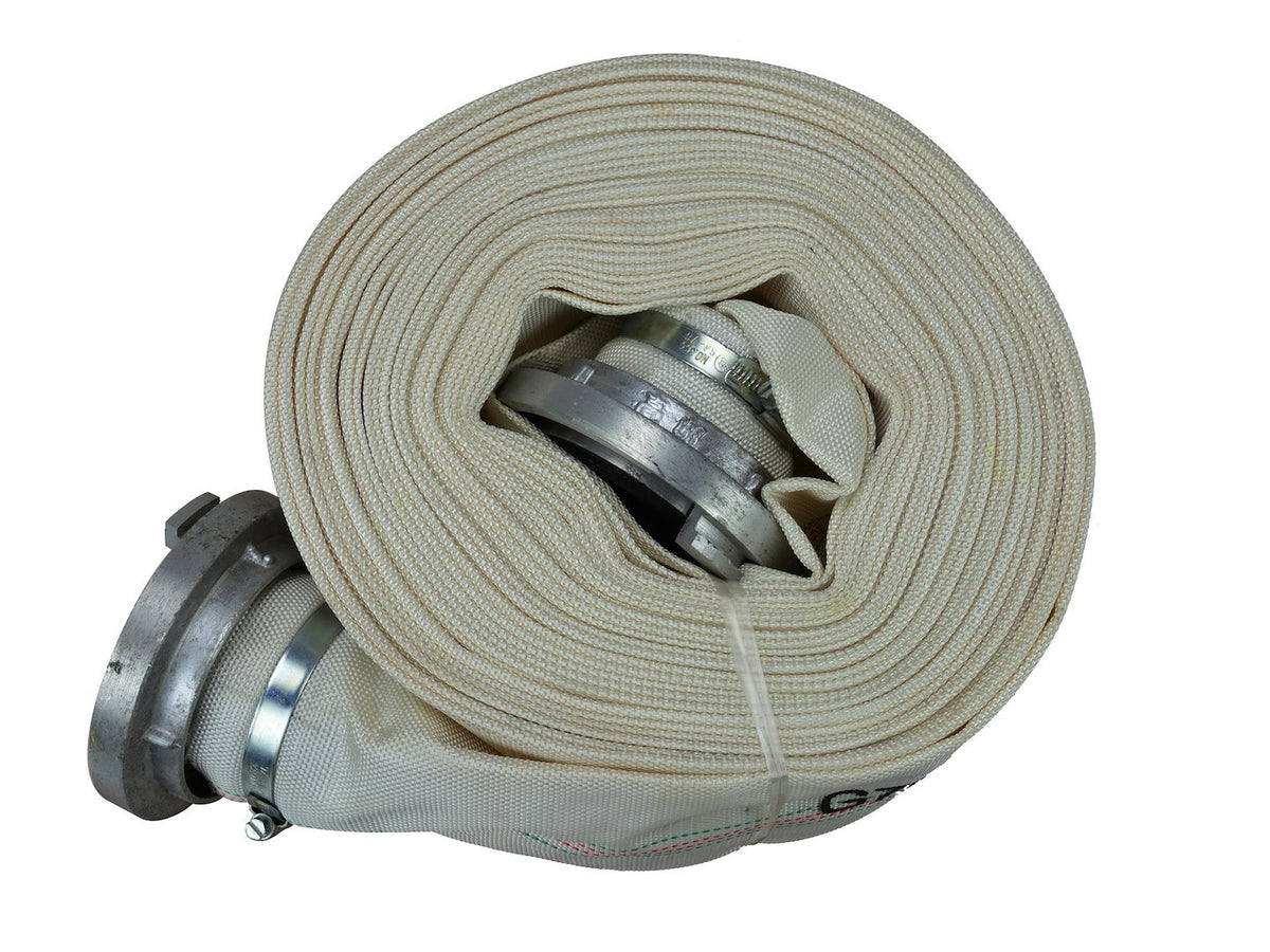 3" 20m 8 bar pvc binnenslang brandweerslang (met koppeling)