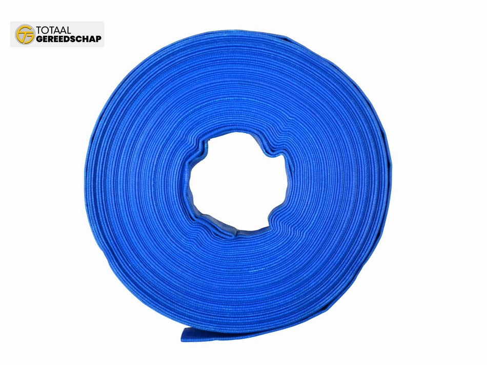 1" 28,5m 2 bar blue pvc lay flat hose (30m)