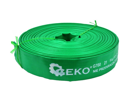 Niet ruikende groene PVC layflat slang 2"*50m