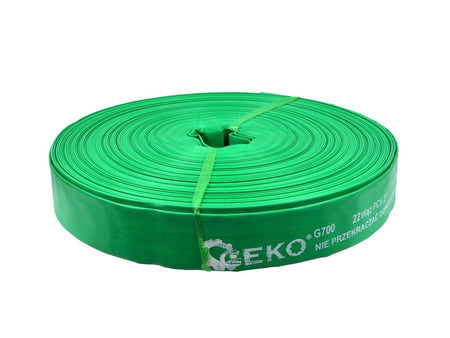 Niet ruikende groene PVC layflat slang 2"*100m