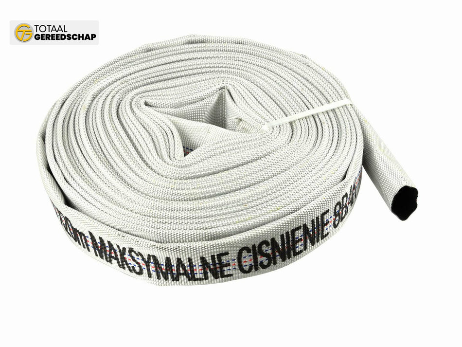 1" 20m fire hose without couplings