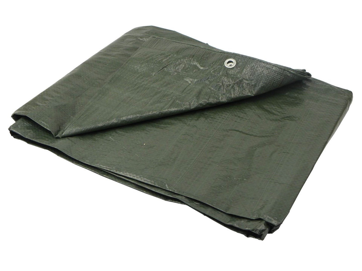 PE-zeil 10x12m groen/dik