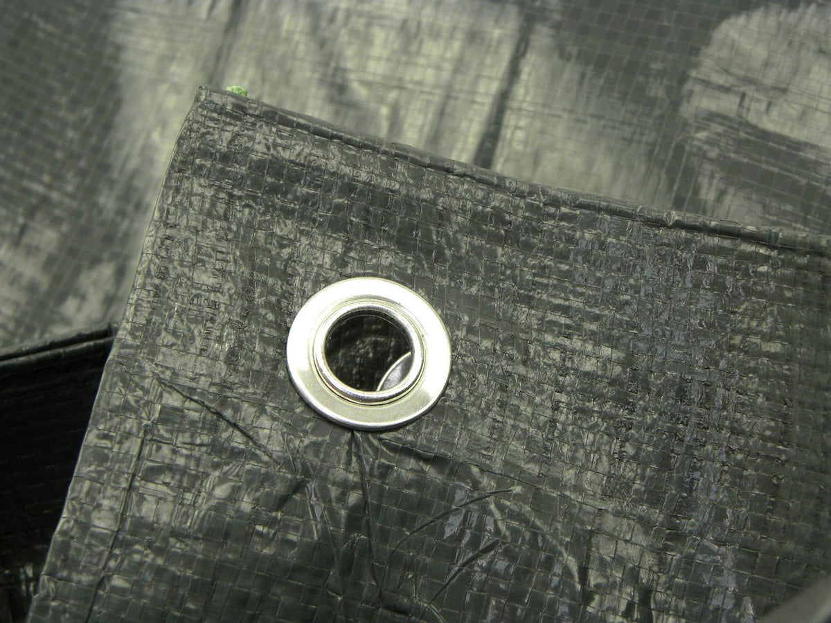 PE-zeil 6x12m Mega Dik Grijs 120gsm