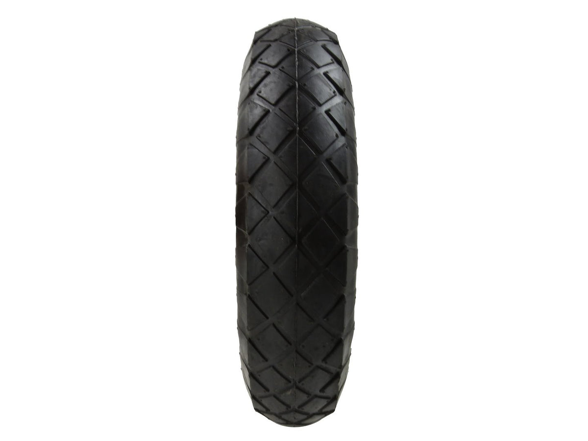 Rubberen wiel 4.00-8 4PR /groene velg/