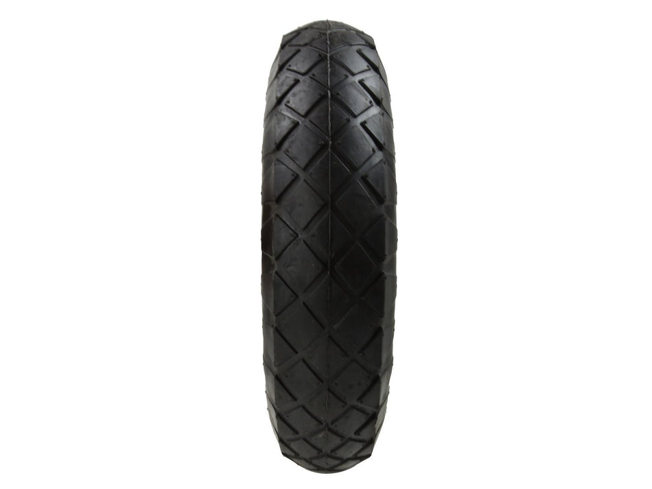 Rubberen wiel 4.00-8 4PR /groene velg/