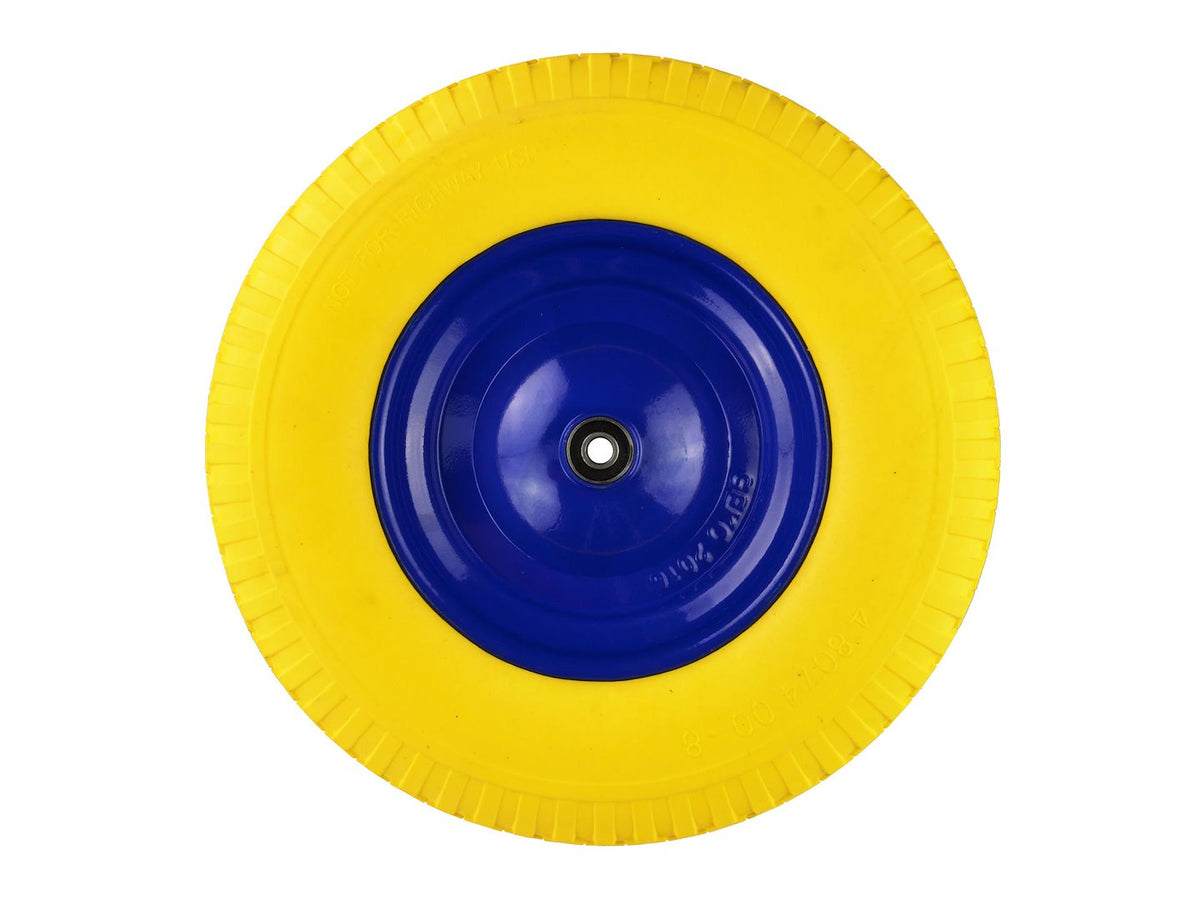 PU-wiel 4.00-8 Bloem