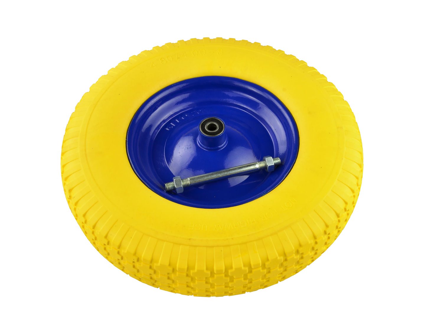 PU-wiel 4.00-8 Bloem