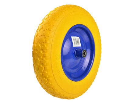 PU-wiel 3,50-8 GEEL