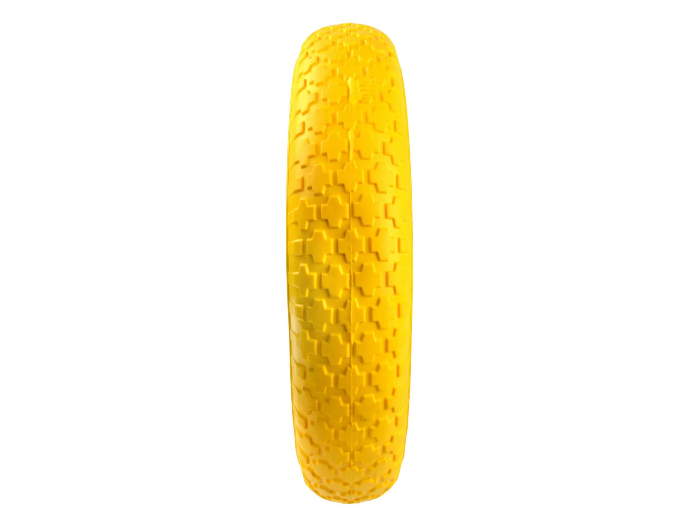 PU-wiel 3,50-8 GEEL