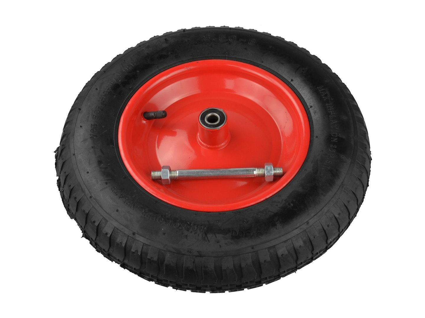 Rubberen wiel 3.50-8/2PR