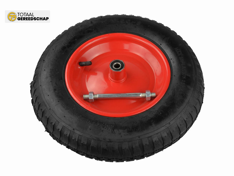 Rubberen wiel 3.50-8/2PR