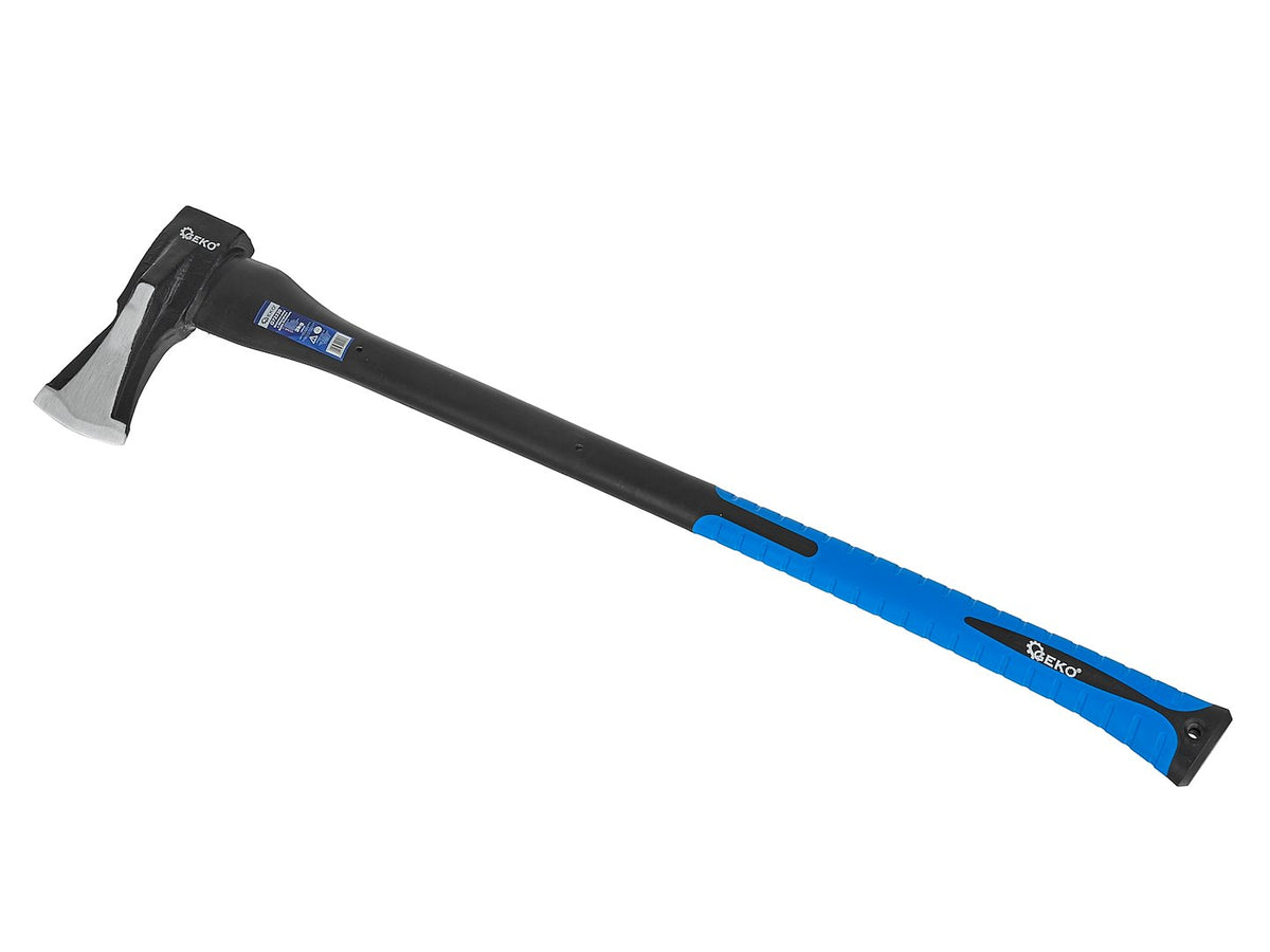 Houtklievingsbijl, 3-staps injectie, PP + TPR-gecoat, glasvezelhandvat 2kg