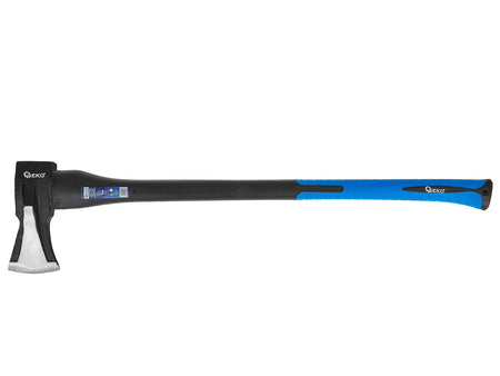 Houtklievingsbijl, 3-staps injectie, PP + TPR-gecoat, glasvezelhandvat 2kg