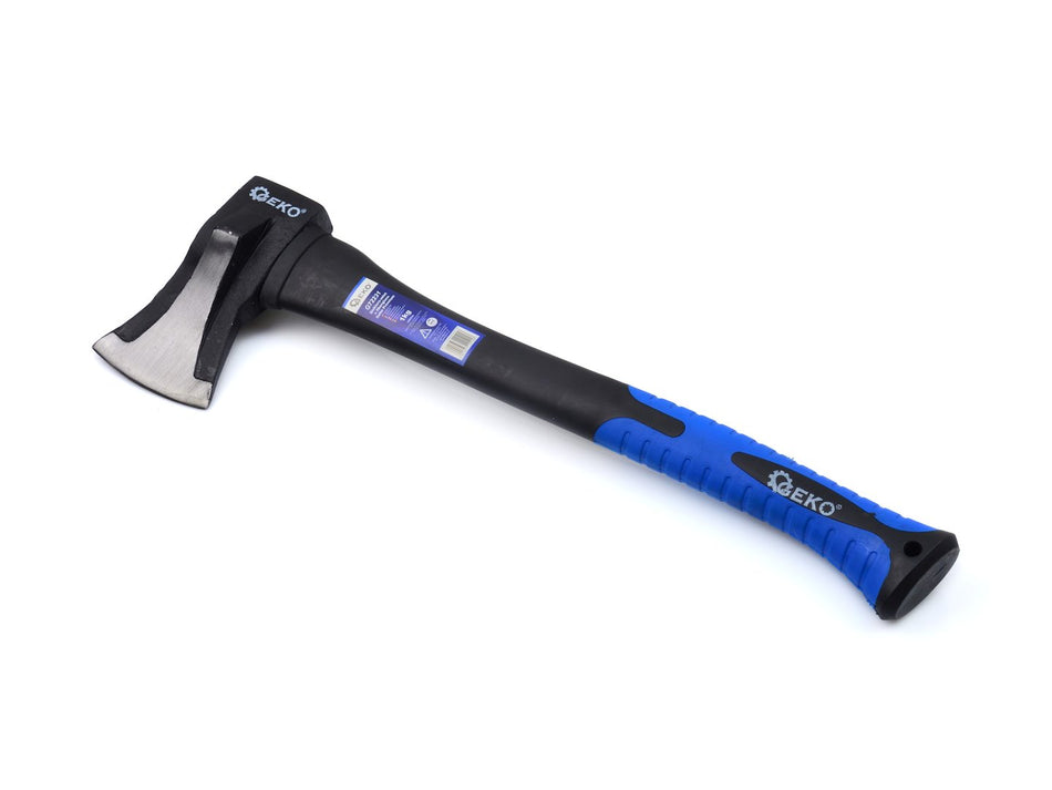 Houtklievingsbijl, 3-staps injectie, PP + TPR-gecoat, glasvezelhandvat 1kg