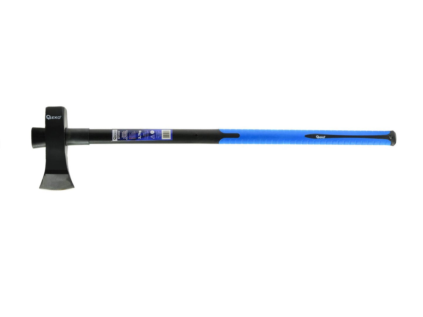 Houtklievingsbijl, 3-staps injectie, PP + TPR-gecoat, glasvezelhandvat 2,7kg