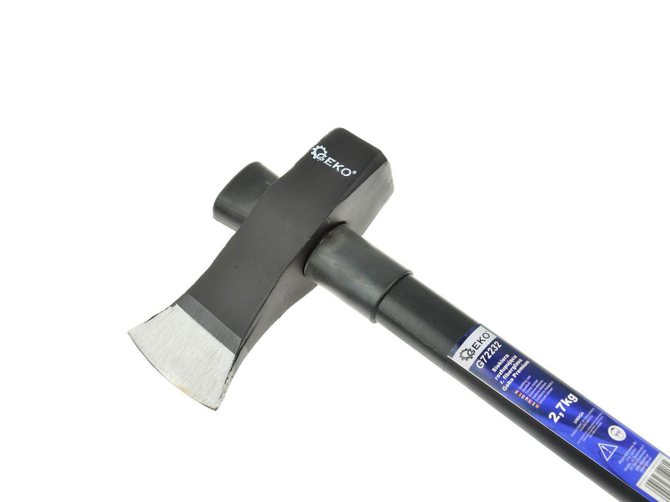 Houtklievingsbijl, 3-staps injectie, PP + TPR-gecoat, glasvezelhandvat 2,7kg