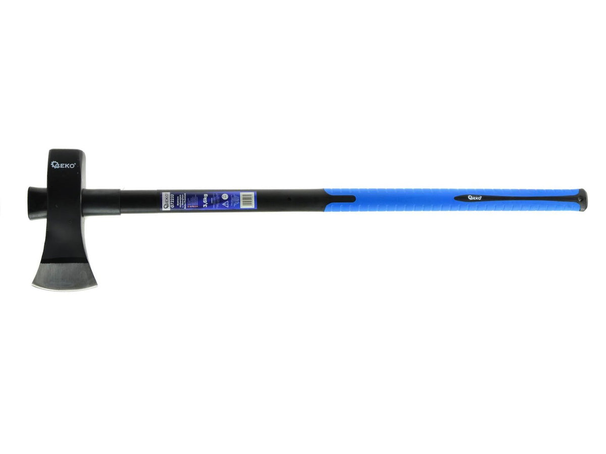 Houtklievingsbijl, 3-staps injectie, PP + TPR-gecoat, glasvezelhandvat 3,6kg
