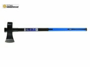Wood splitting axe, 3-step injection, PP + TPR- Coated, fiberglass handle 3,6kg