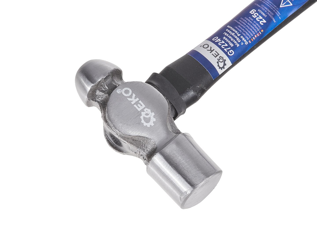Rondhamer 225g met glasvezel TPR-handvat GEKO Premium