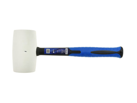 Witte rubberen hamer met glasvezel TPR-handvat 32oz GEKO Premium