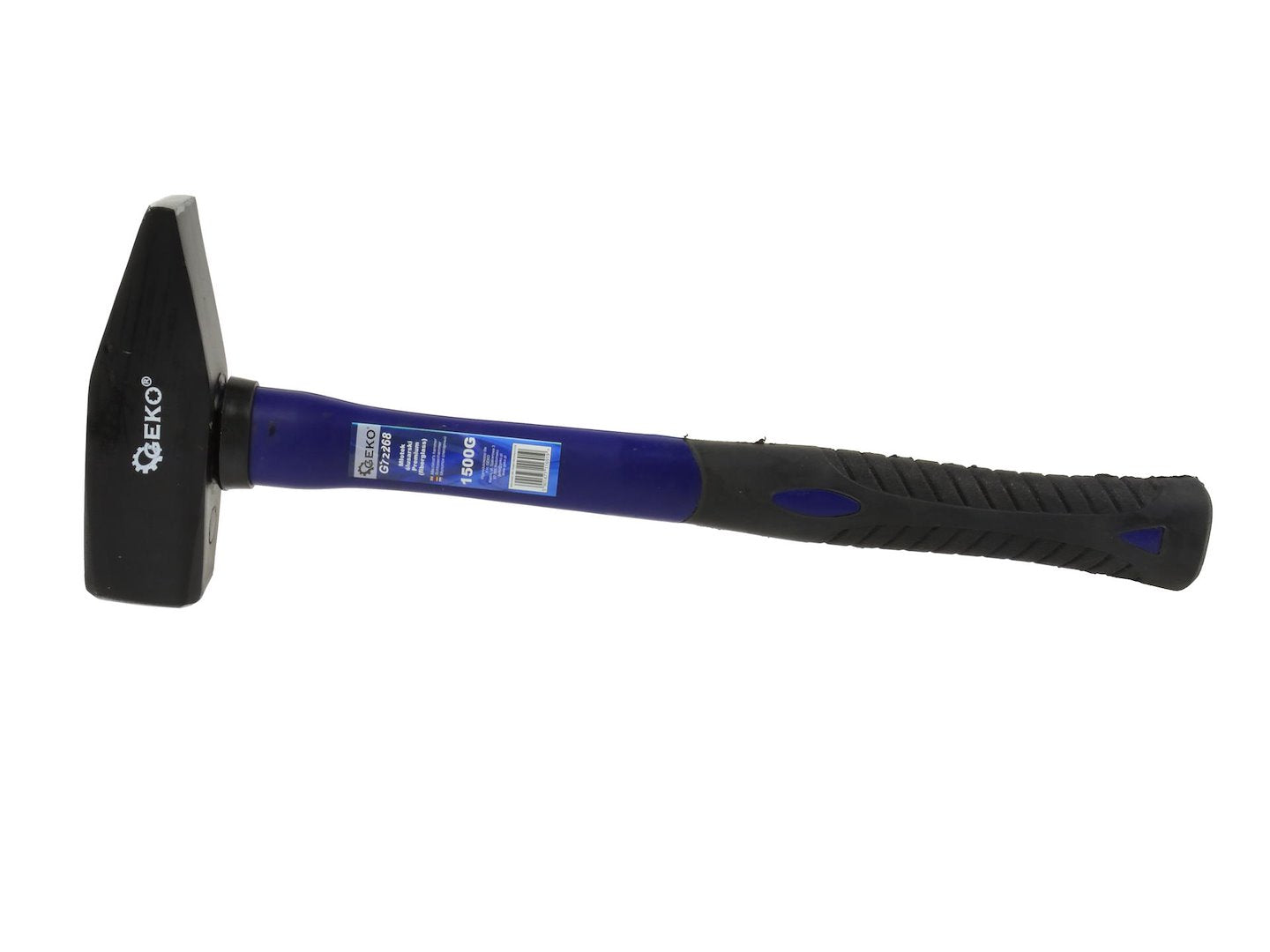 Smederijhamer 1500 g met glasvezel TPR-handvat GEKO Premium