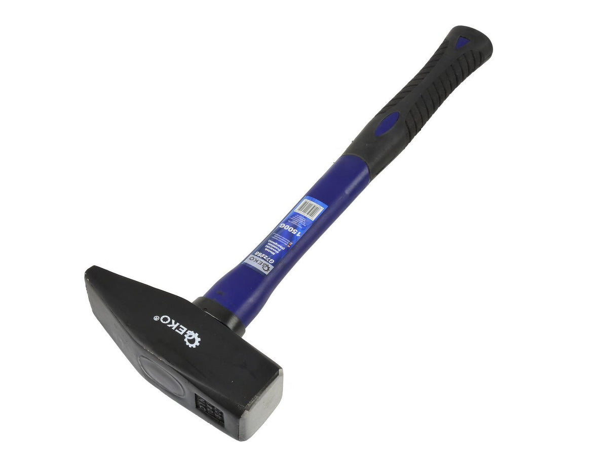 Smederijhamer 1500 g met glasvezel TPR-handvat GEKO Premium