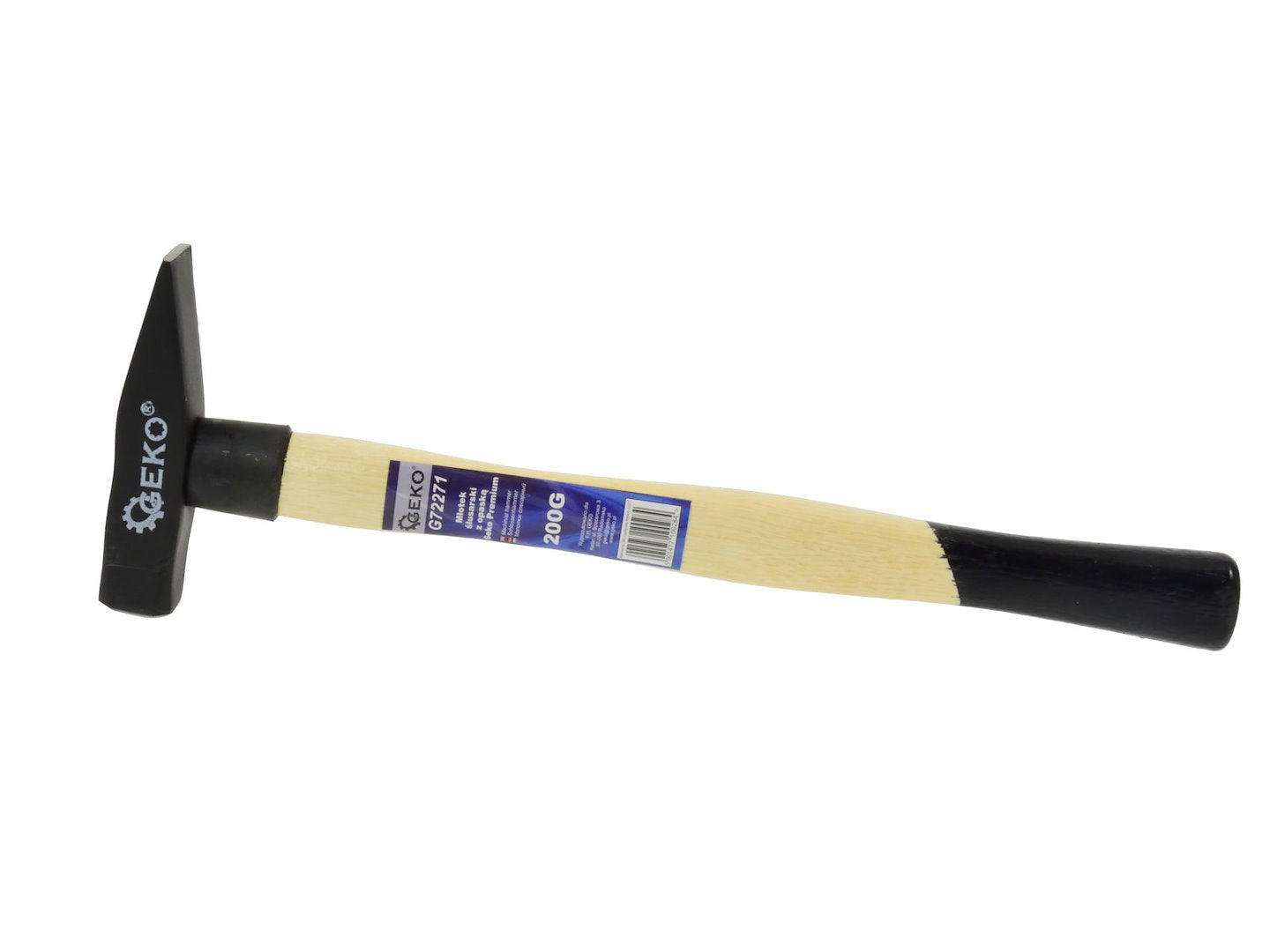 Smederijhamer 200 g met hardhouten handvat GEKO Premium