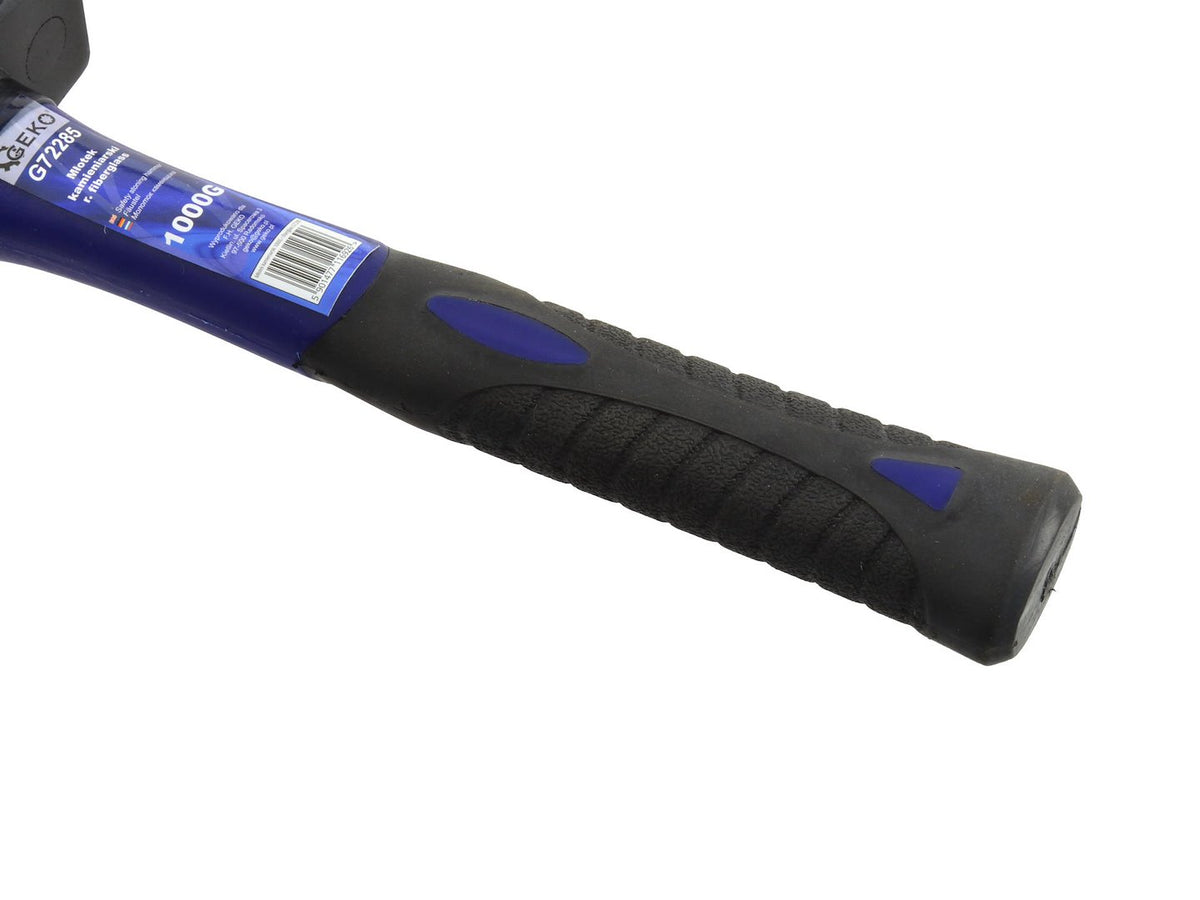 Clubhamer 1000 g met glasvezel TPR-handvat