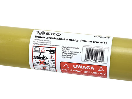 PTO-aandrijfas 3-lemon buistype 1100 mm