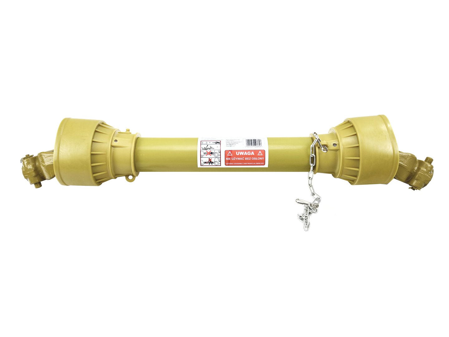 PTO-aandrijfas 3-lemon buistype involute 800 mm