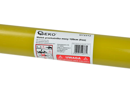 PTO-aandrijfas 3-lemon buistype involute 1200 mm