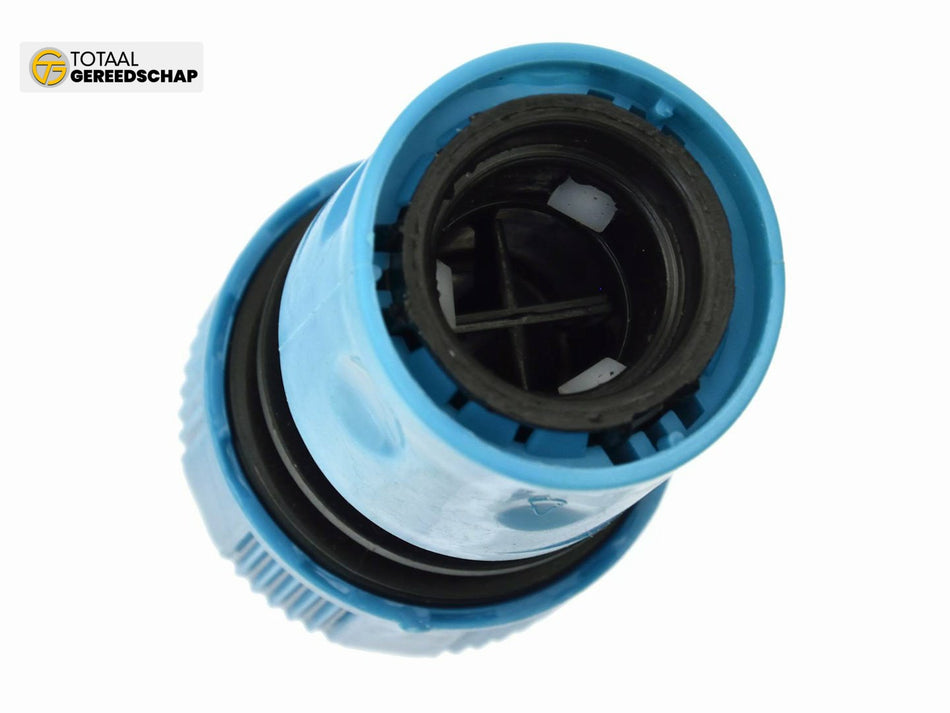 3/4" durable plastic quick connector with stop (polybag)