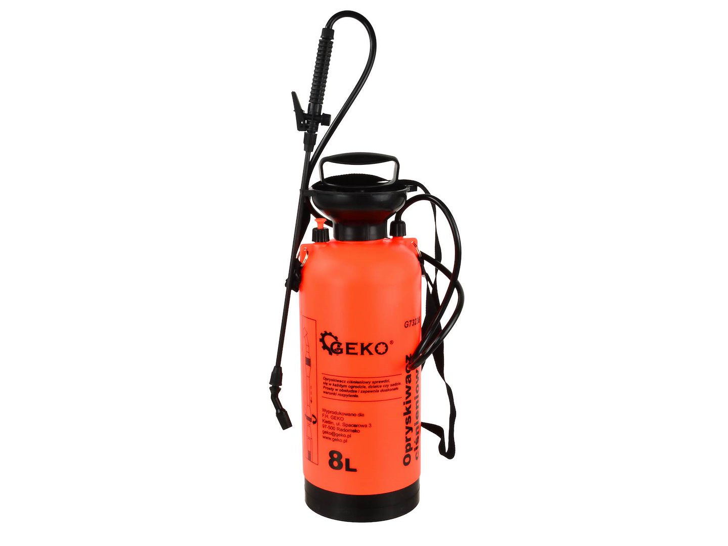 Handspuit 8L oranje