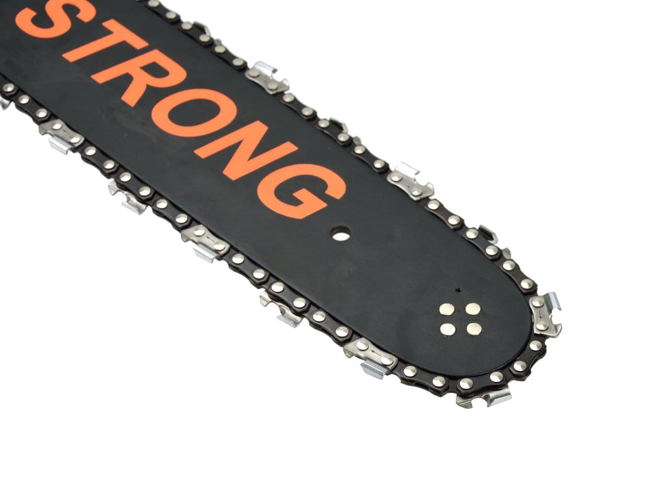 Set met 1 zaagkettinggeleider en 2 kettingen voor Stihl 3/8" 14" 050 52T
