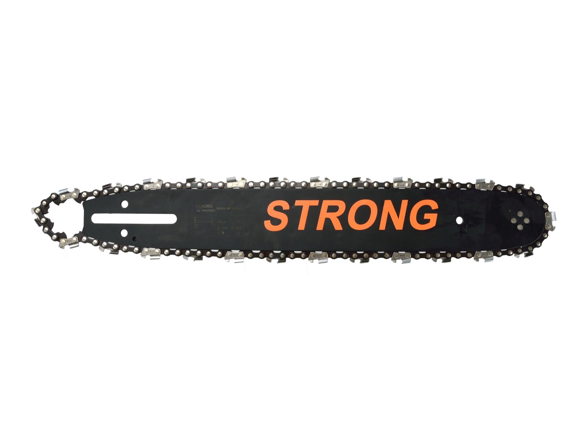 GEKO Set met 1 zaagkettinggeleider en 2 kettingen voor Stihl voor Partner 3/8" 25" 050 52T